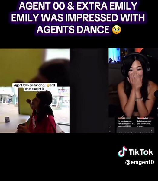 Agent 00 and Extra Emily's Adorable Dance Moment