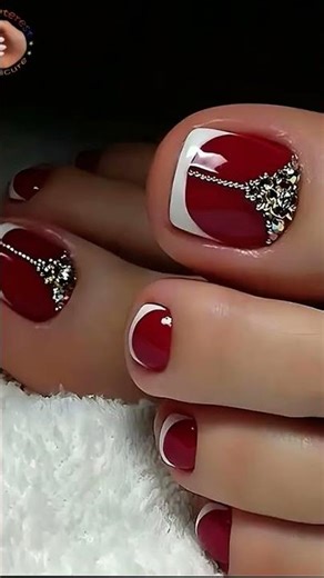 💅🏻❣️Simple Toe Nail Art Designs at Home #nailat #Shorts #shortvideo