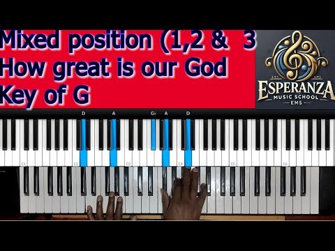 One Song. Three Positions (1, 2 & 3) | How Great Is Our God | Key of G