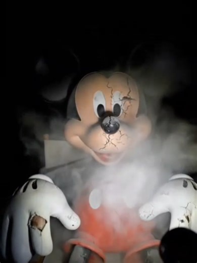 Myth Footages .... Mickymouse lost in the town 😓😓... . . . . . #disney #abandoned #nostalgia #lostandfound #horror