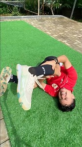 The plastic ball experiment that caused a sprain for 3 months #football #futsal #tarkam #sepakbola