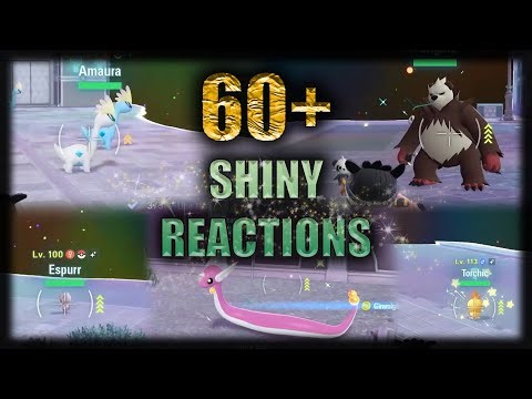 60+ Shiny Reactions #pokemonlegendsza #shinypokemon