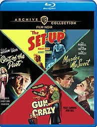 4-Film Collection: Film Noir Blu-ray (The Set-Up / Out of the Past / Gun Crazy / Murder, My Sweet | Warner Archive Collection)