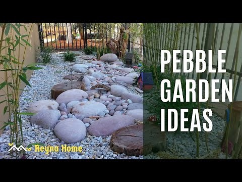 Pebble Garden Ideas Garden Ideas With Pebbles And Pots