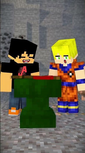 Ali's Ruby Pickaxe in Minecraft!! #animation #memes