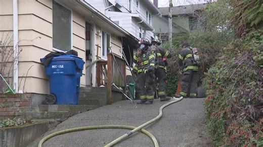 Fire crews extinguish Capitol Hill house fire