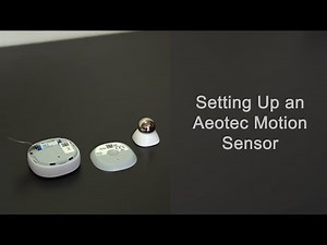 Setting Up an Aeotec Motion Sensor