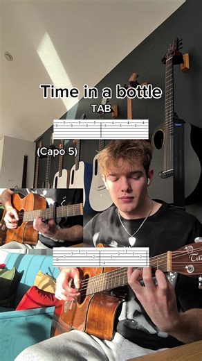 Time in a bottle guitar #guitartutorial #fyp #foryou #guitar #timeinabottle