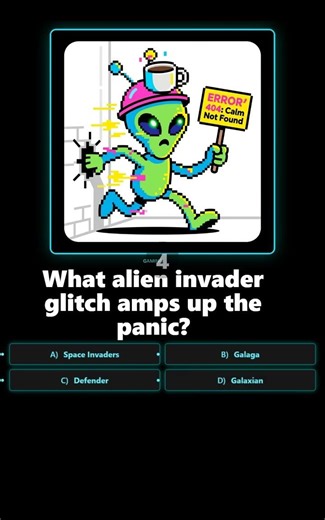 Alien Invader Glitch Quiz: Only Geniuses Can Solve This Riddle!