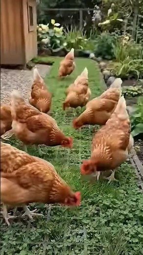 organic feeding method for growing chicken first| #shorts #farming