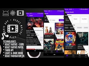 Movie App | React Native & Expo | TMDB