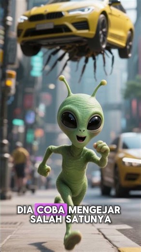 Alien Turis yang Nyasar ke Bumi Futuristik