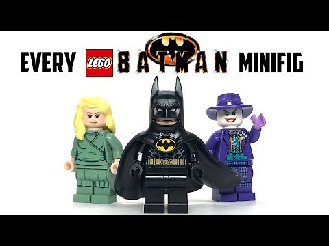EVERY LEGO Batman 1989 Minifigure - REVIEW