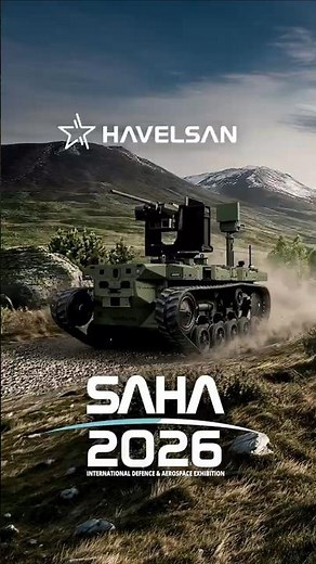 Discover HAVELSAN’s Unmanned Ground Vehicle BARKAN 3 at SAHA EXPO 2026!