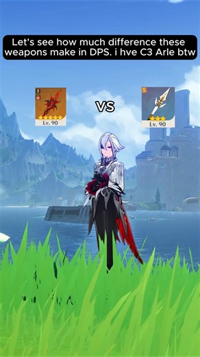 Which weapon do you use. let me know on the comment. #arlecchino #dps #genshinimpactedit