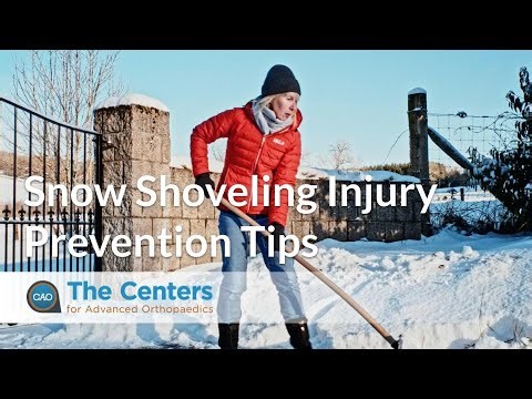Snow Shoveling 101: Avoiding Orthopaedic Injuries This Winter
