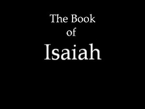 The Book of Isaiah (KJV)
