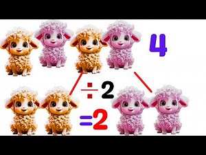 Division for Kids | Introduction to Division | Basic Math Learning Video for Kids | Division cartoon