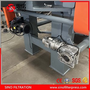 [Hot Item] Membrane Type Filter Press with Cake Hopper for Wastwater Treatment