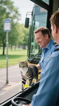 “The Cat Who Learned to Ride the Bus Daily Like a Commuter.” 🐾🚌