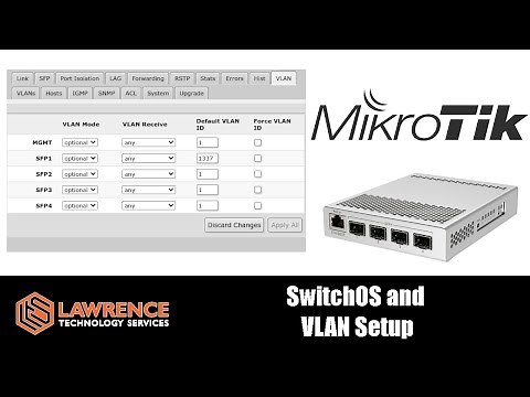 The Mikrotik SwOS and VLAN Configuration