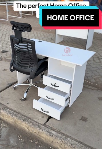 The Perfect Home Office Setup: Executive Desk & Ergonomic Chair