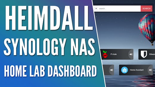 How to Setup Heimdall on a Synology NAS in 2026 - WunderTech