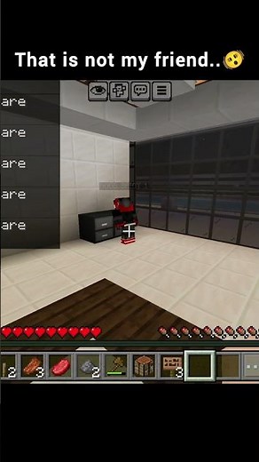 He is noty friend #minecraft