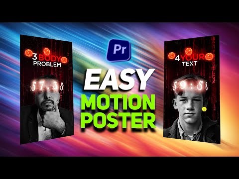 Movie Motion Poster Tutorial Premiere Pro