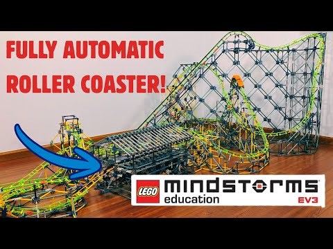 Using LEGO Mindstorms To Control My Roller Coasters!