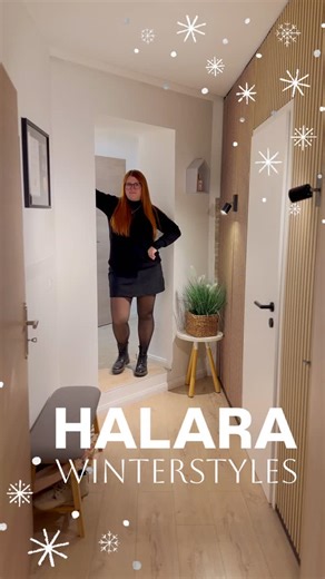 DANIELA WOLF on Instagram: "Heute zeig ich euch mein perfektes Duo von @halara_deutschland für die Feiertage: 🎄 Cordrock mit eingenähter Hose drunter – schick, bequem & absolut silvester-tauglich 🛋️ Leggings für danach – wenn das Essen gut war und der Abend gemütlich wird 😌 Hier findet ihr die Produkt ID‘s für ein schnelles nachshoppen: CORDROCK Produkt ID: 02792424 color:Black size:XL(Long) LEGGINGS Produkt ID: 02517159 color：Hazelnut Black size：XL(7/8) Ich liebe es, wenn ein Outfit beides k