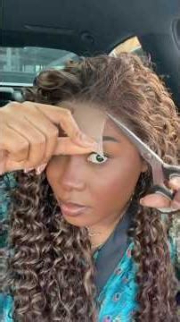 POV: Installing My Ash Blonde Curly Wig in the Car | 13x6 Lace Front Wig