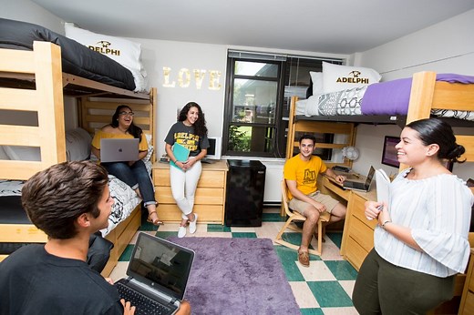 Residential Life and Housing | Live On Campus | Adelphi University