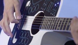 World’s First Wireless MIDI Controller For Acoustic Guitar