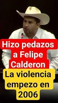 The day Carlos Manzo tore Felipe Calderon to pieces "it all started in 2006"