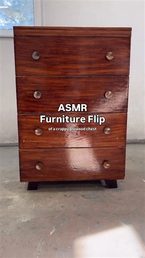 34K views · 869 reactions | This plywood chest of drawers had a crappy faux wood finish on it that I swapped out for a beachy faux linen look instead. What do you think? | Salvaged by k. scott | Facebook