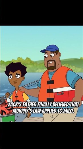 Zack’s father finally believed that Murphy’s Law applied to Milo.#shorts #series #foryou #cartoon