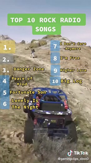 Top 10 Rock Radio Songs in GTA 5 Online