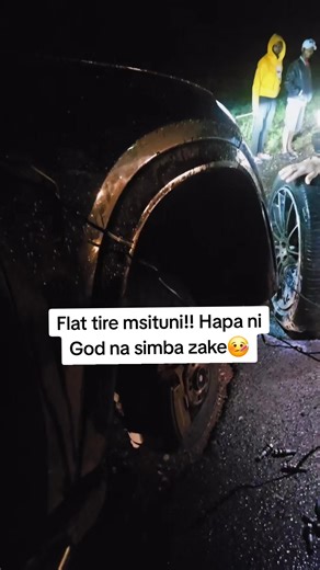 Dealing with a Flat Tire on the Road