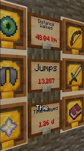 Show off your hard earned Advancements and Stats! #minecraftjava