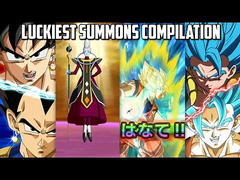 Dokkan Battle - Luckiest Summons (Compilation)