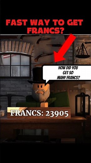 How to get francs in Guts and Blackpowder #gutsandblackpowder #roblox #gnb