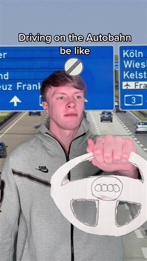 Driving on the Autobahn in Germany