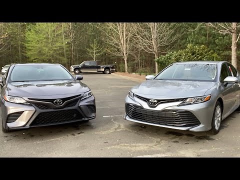Compare 2020 Camry LE vs SE — pick your winner!