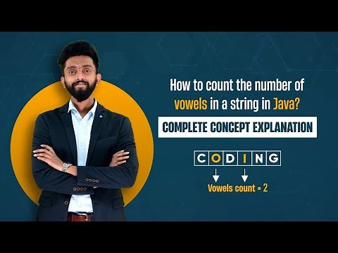 How to Count the Number of Vowels in a String in Java - Java Programming Question