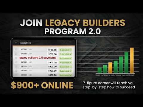 Legacy Builders Program 2.0 Wins What Members Are Doing (Look Inside)