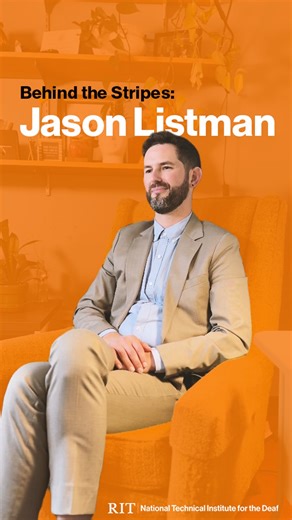 RIT/NTID on Instagram: "With over 15 years of experience, Jason Listman is helping shape the next generation of interpreters through student-centered, culturally grounded education at RIT/NTID. In this episode of Behind the Stripes, meet the Department Chair of American Sign Language and Interpreting Education as he shares his passion for mentorship, cultural competence, and preparing students to thrive in dynamic communication environments. Watch now to learn how Jason’s leadership and innovati