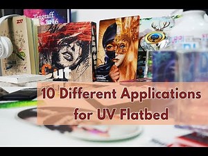 10 Printable Materials using Compress UV Printer