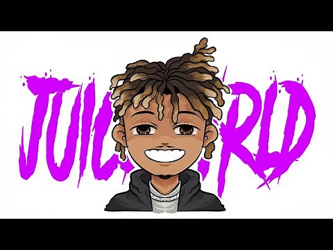 how to draw Juice wrld easy