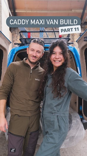 7.6K views · 25 reactions | ‍♀️ Caddy Maxi Van Build Part 11 ‍♂️...